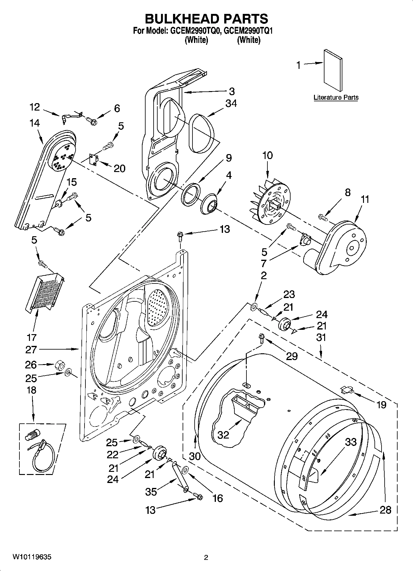 01 - BULKHEAD PARTS