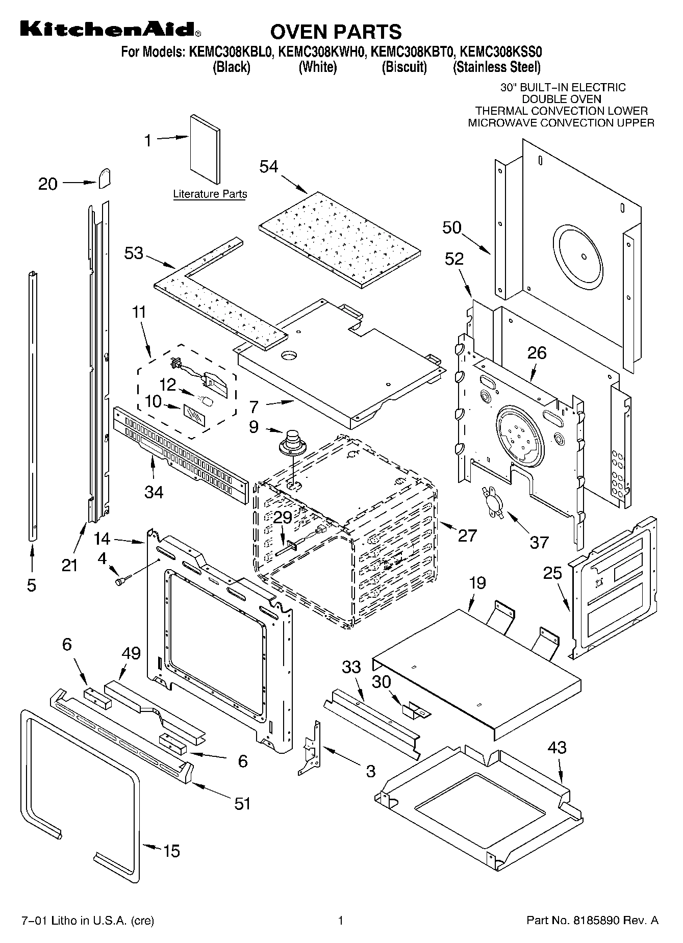 01 - OVEN, LITERATURE