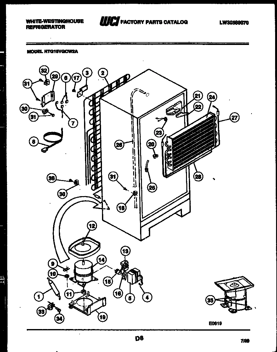 05 - SYSTEM AND AUTOMATIC DEFROST PARTS