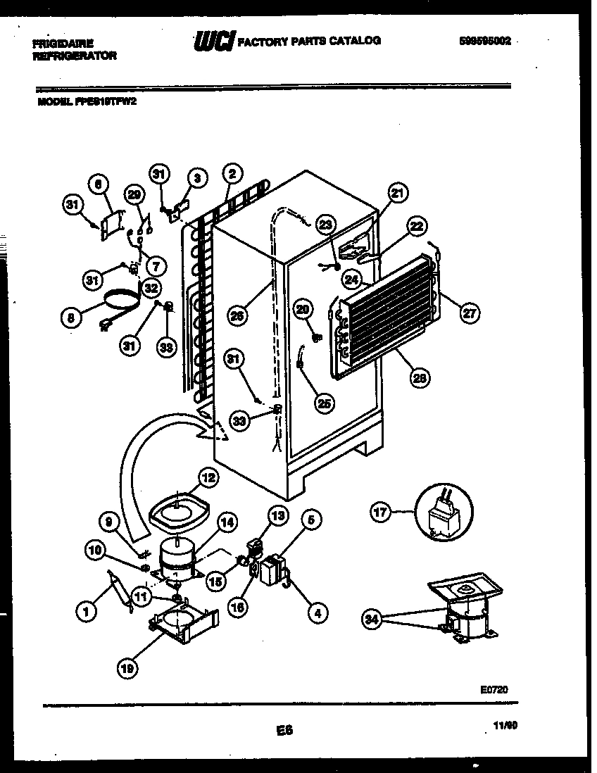 06 - SYSTEM AND AUTOMATIC DEFROST PARTS