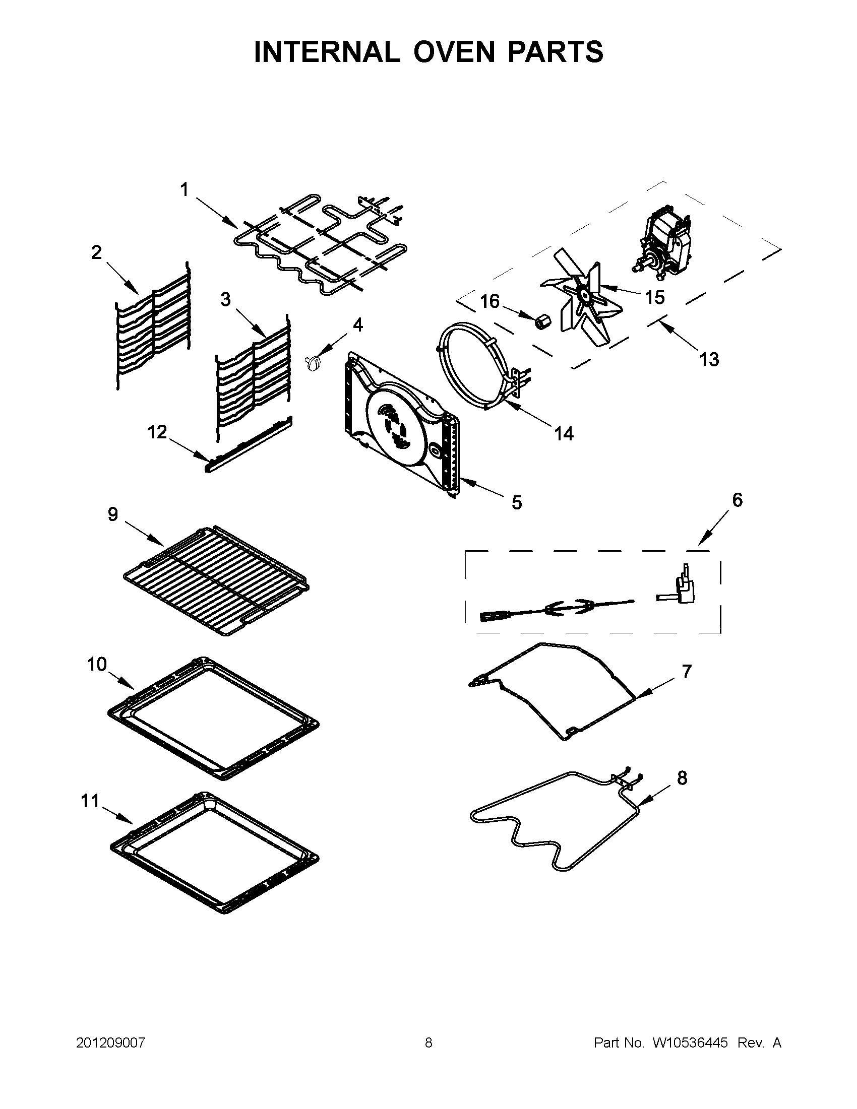 04 - INTERNAL OVEN PARTS
