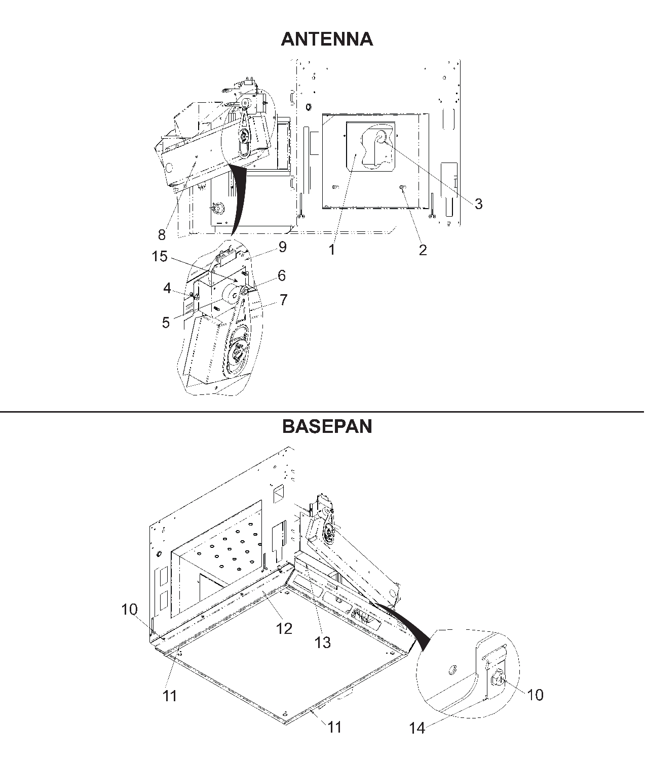 ANTENNA, BASEPAN
