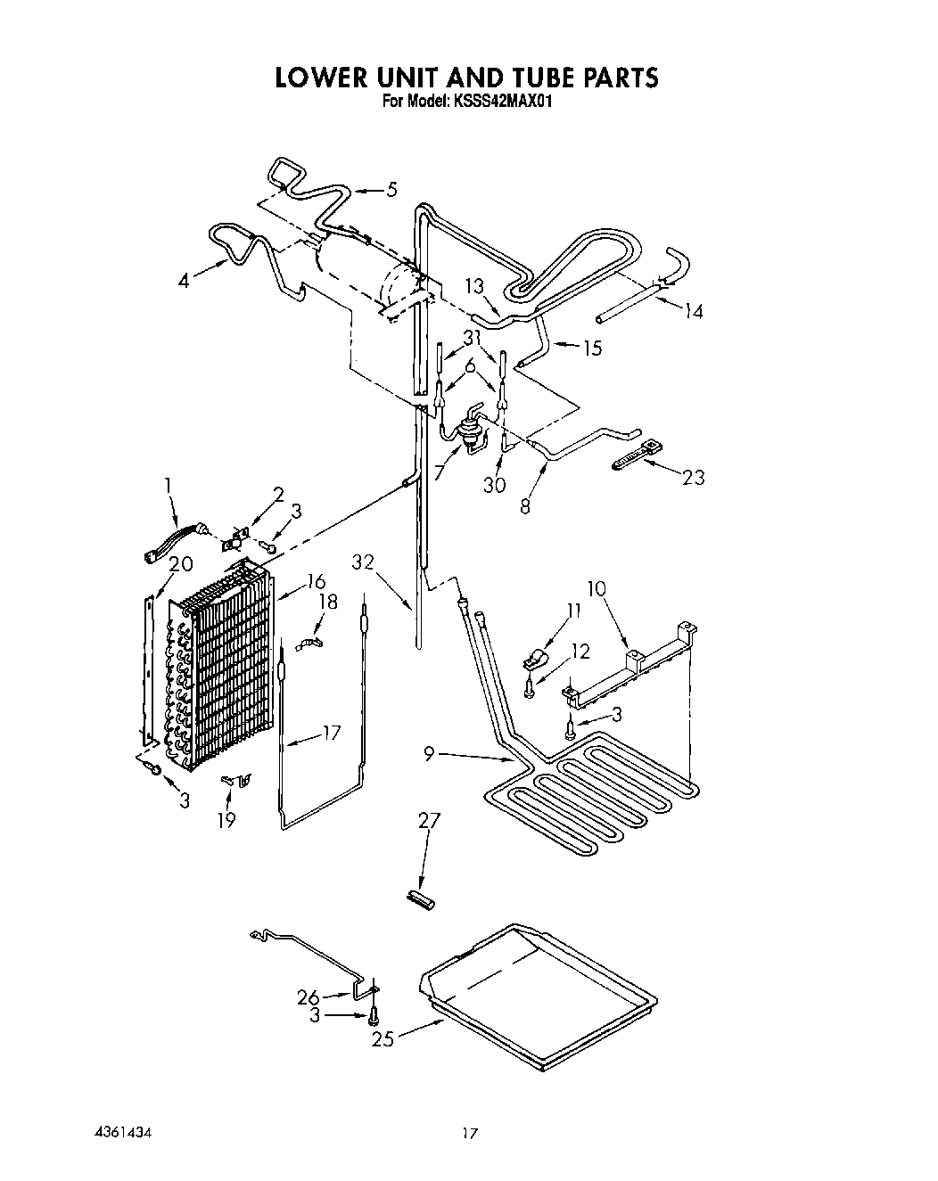 12 - LOWER UNIT AND TUBE