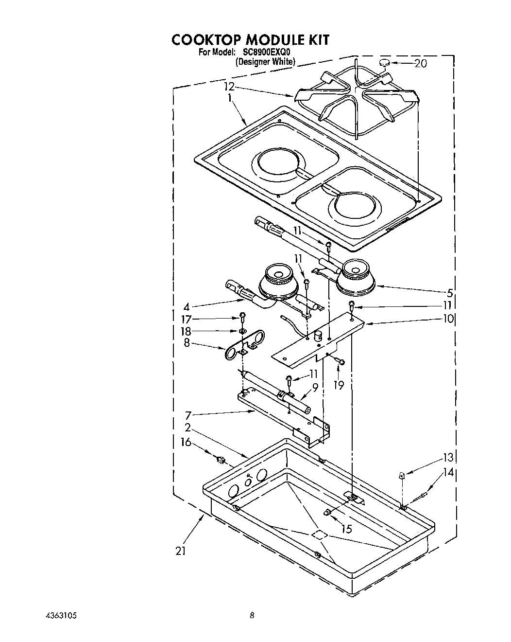 06 - COOKTOP MODULE KIT