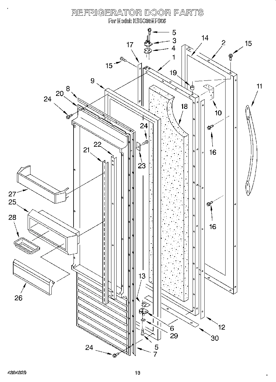 10 - REFRIGERATOR DOOR