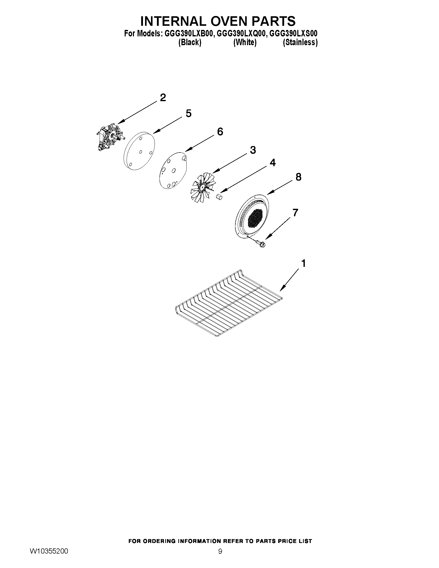 07 - INTERNAL OVEN PARTS