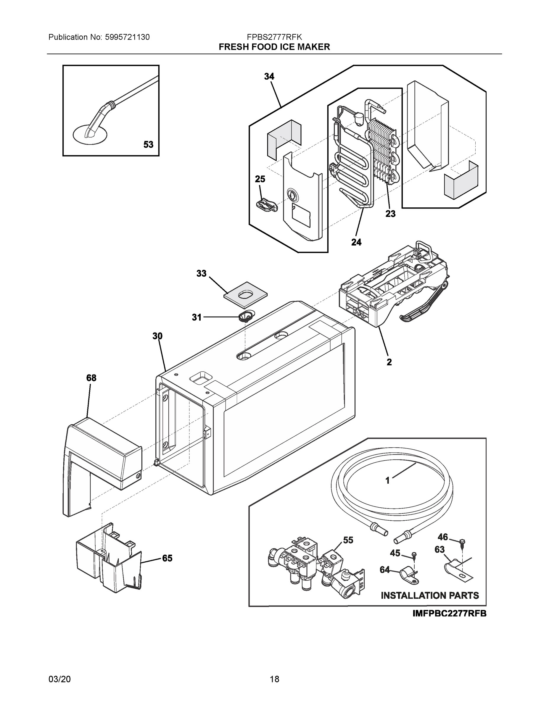 09 - FRESH FOOD ICE MAKER