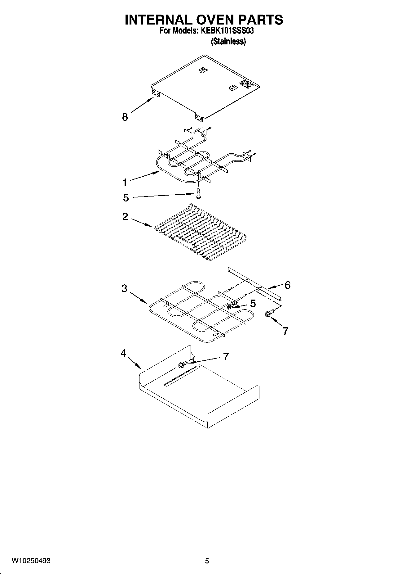 04 - INTERNAL OVEN PARTS