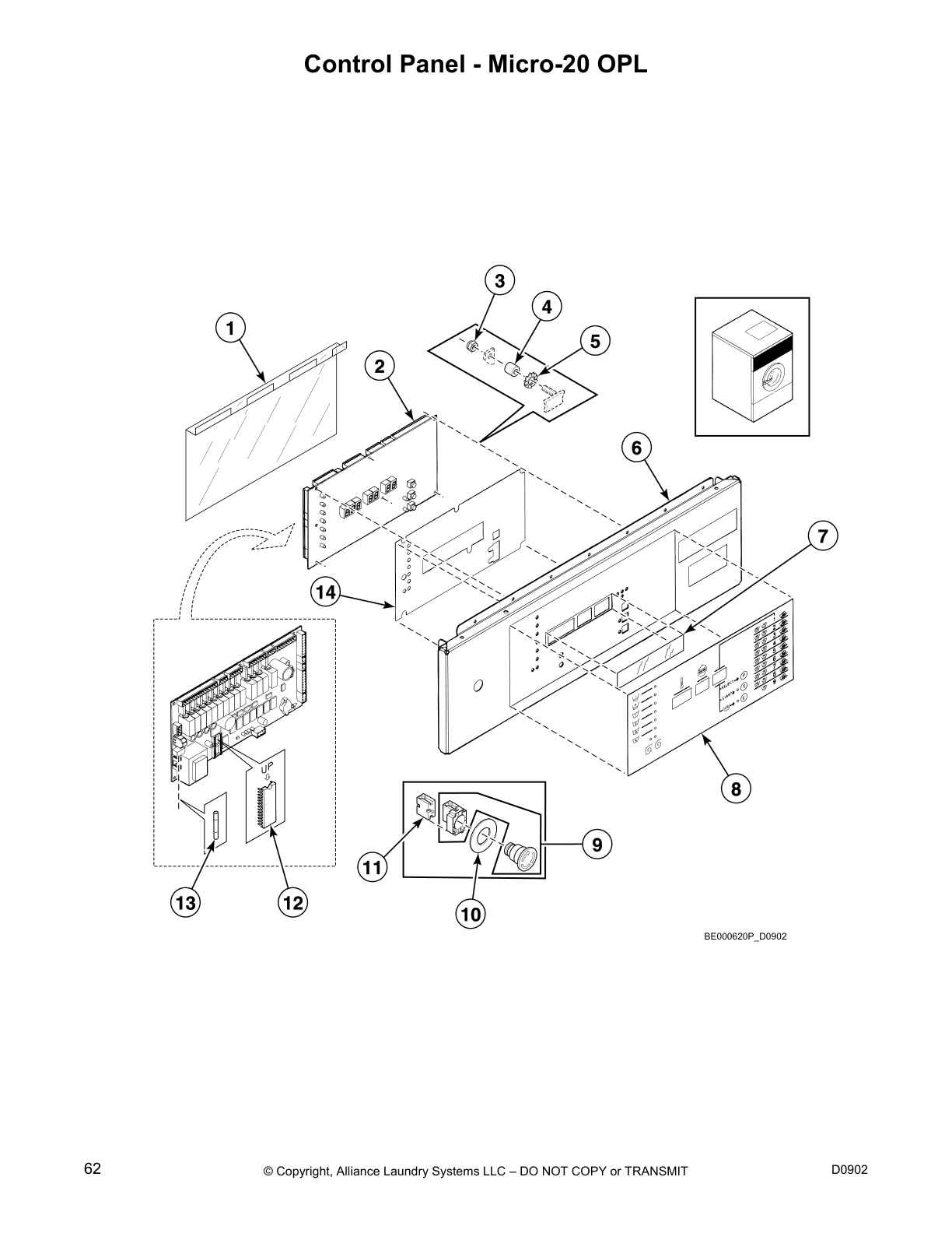 Control Panel - Micro-20 OPL