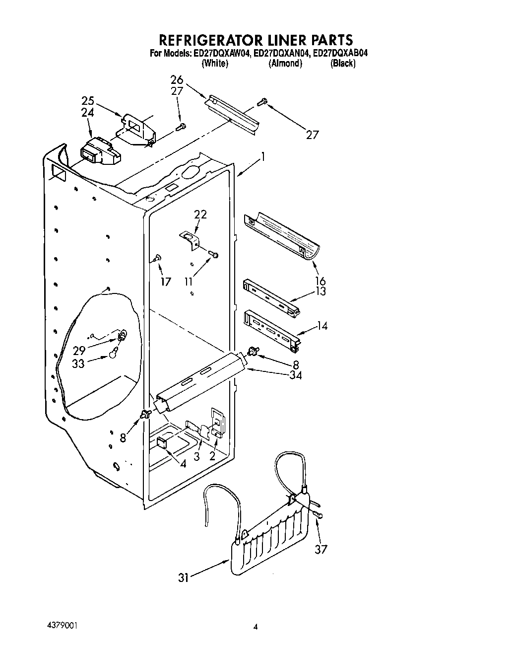 02 - REFRIGERATOR LINER