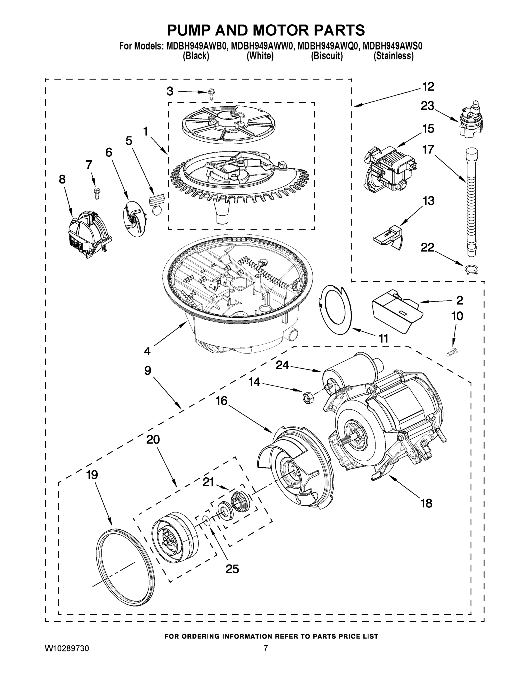 06 - PUMP AND MOTOR PARTS