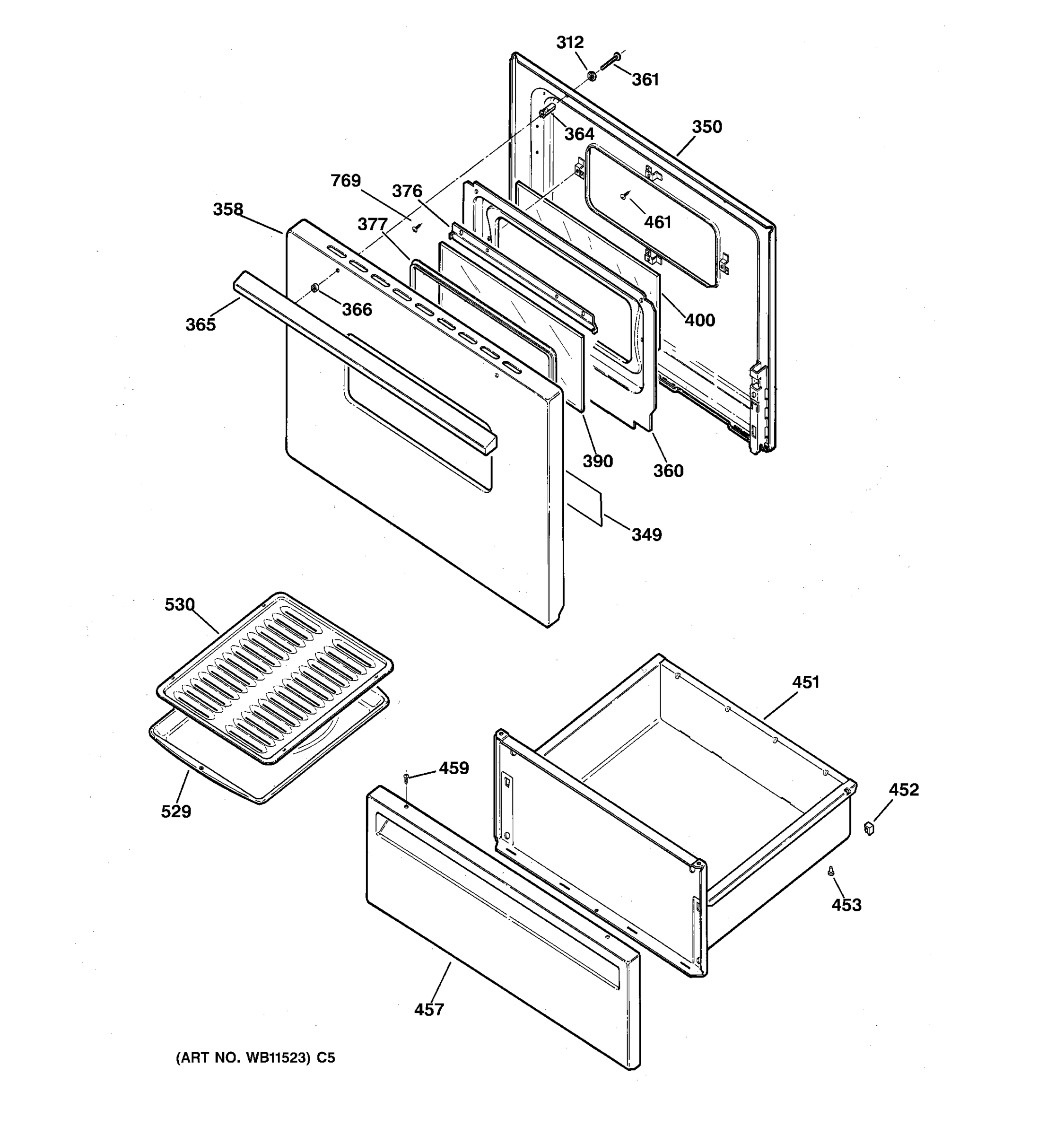 DOOR & DRAWER PARTS
