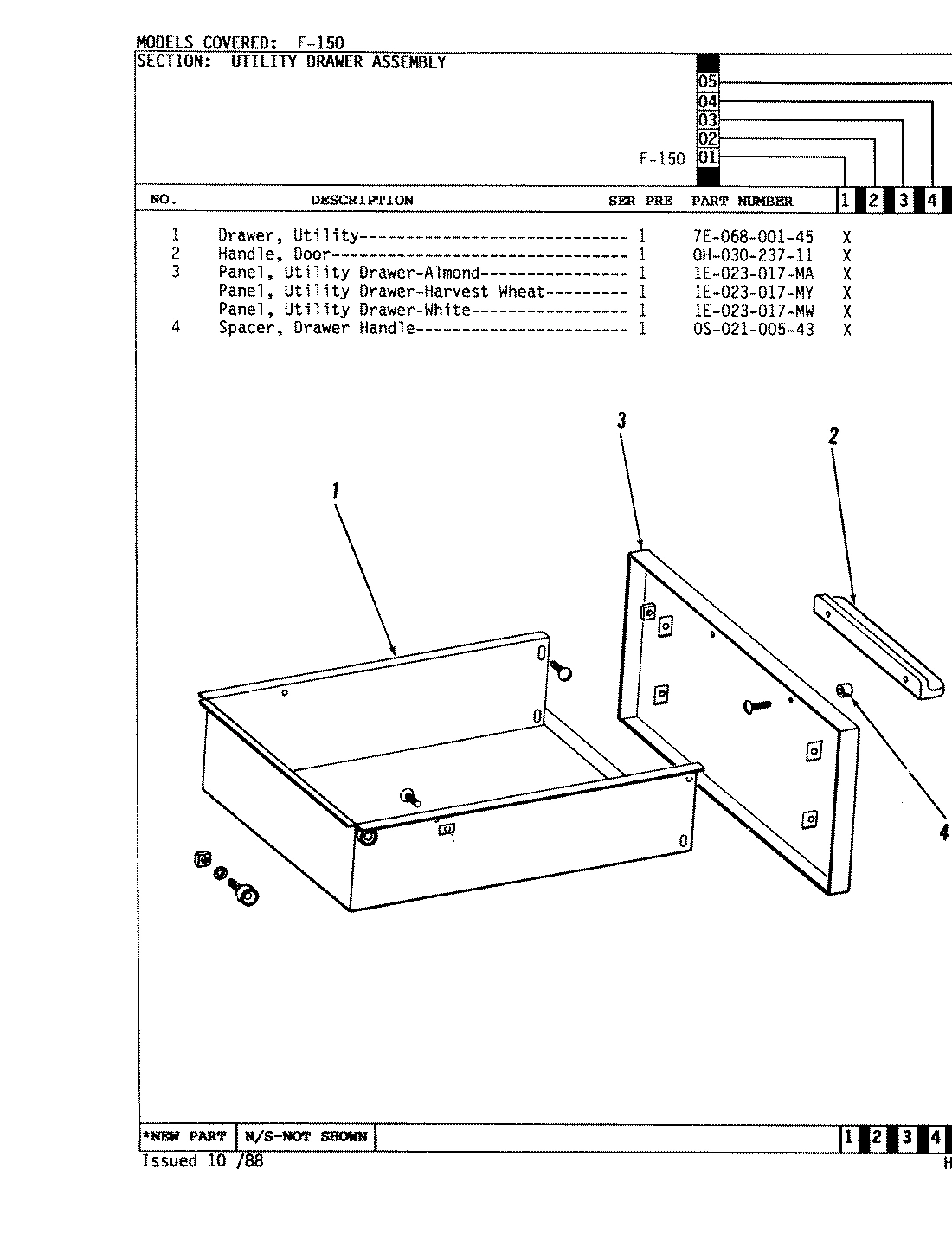 04 - DRAWER ASSEMBLY