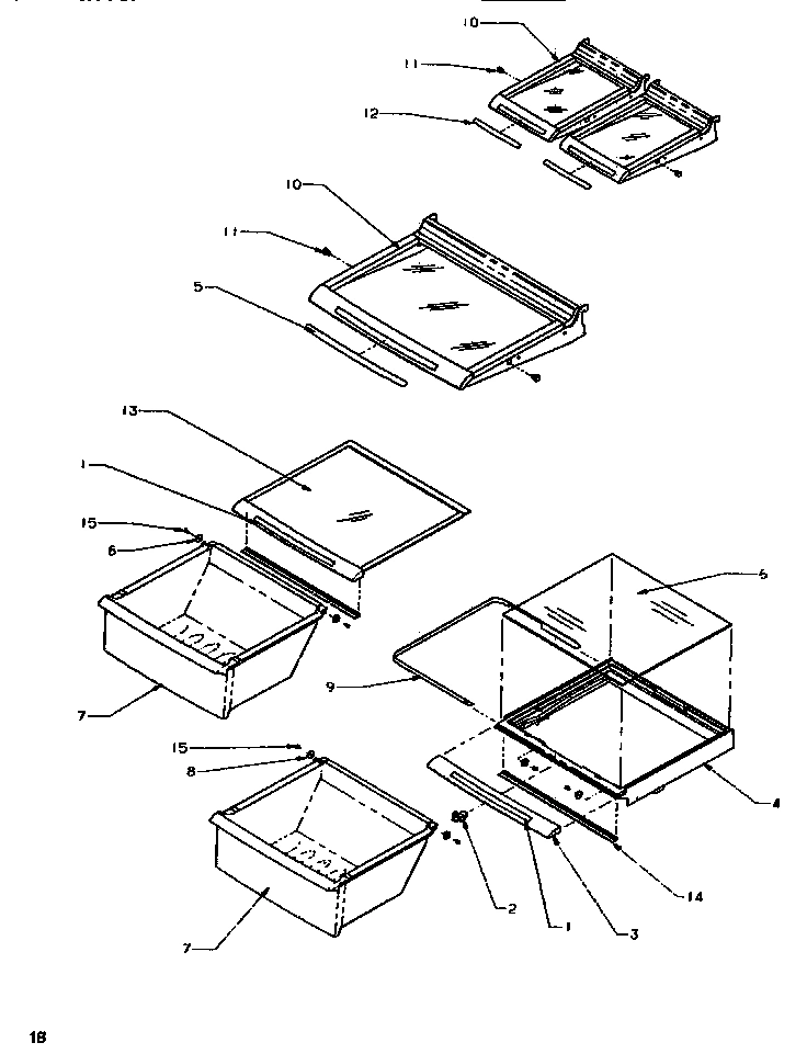 12 - SHELVING & DRAWERS (REF)