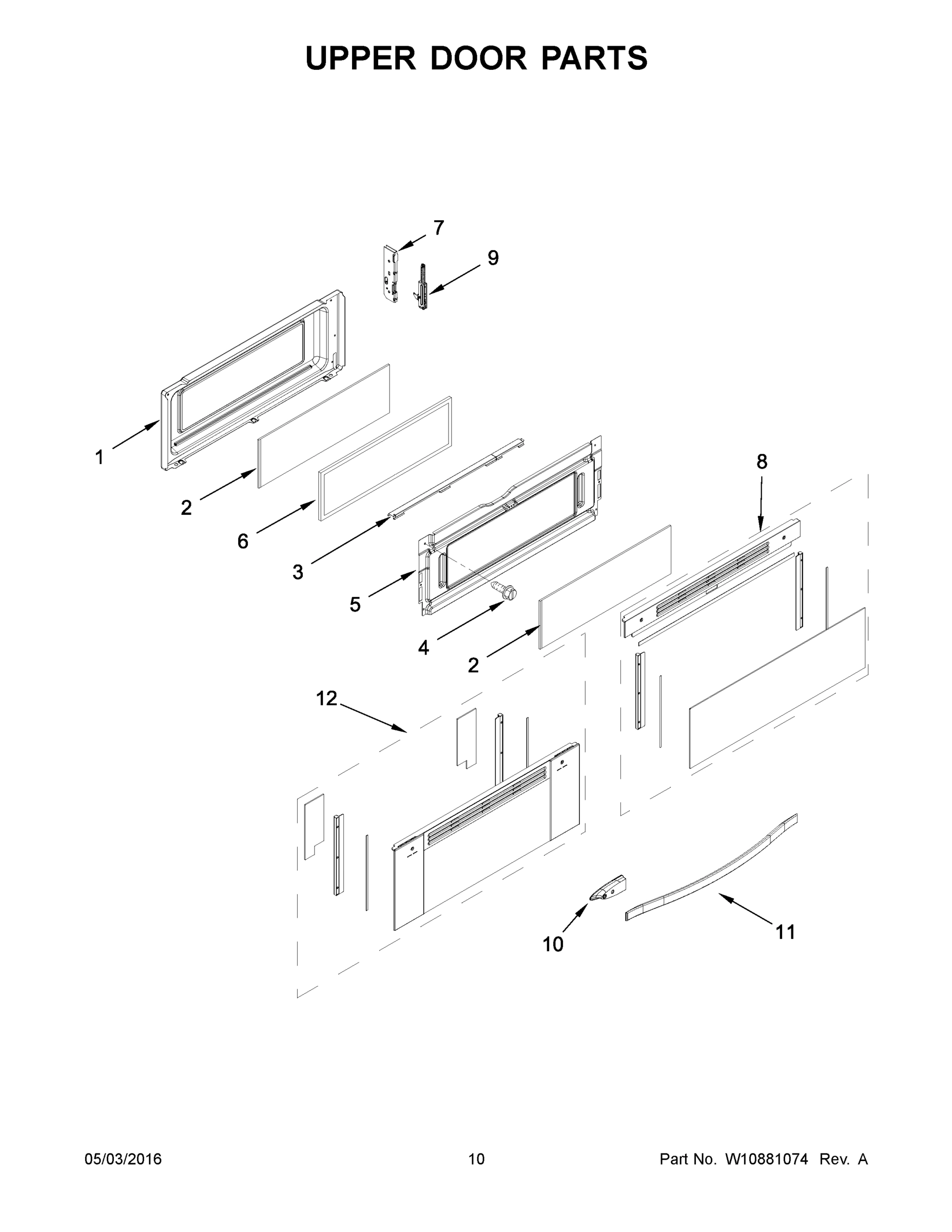 06 - UPPER DOOR PARTS