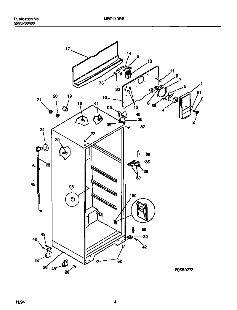 03 - CABINET W/ FAN ASSEMBLY