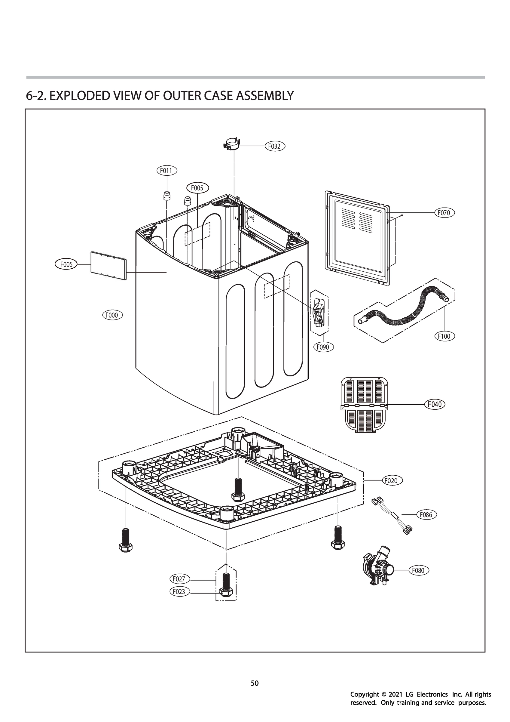 OUTER CASE ASSEMBLY