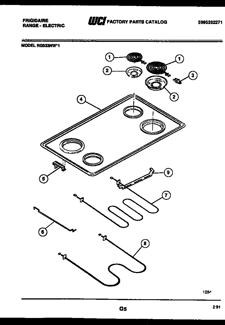 04 - COOKTOP AND BROILER PARTS