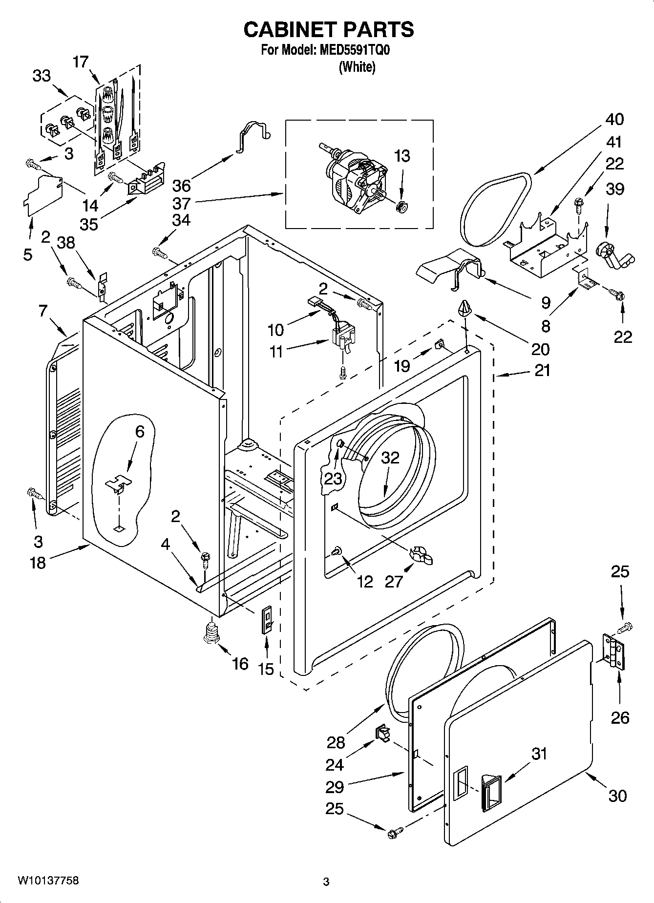 02 - CABINET PARTS