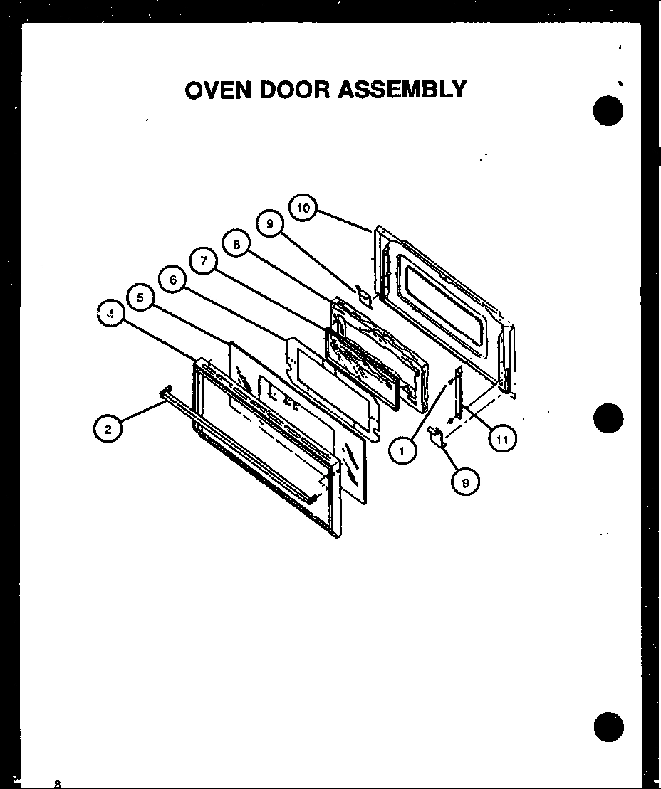 04 - OVEN DOOR ASSY