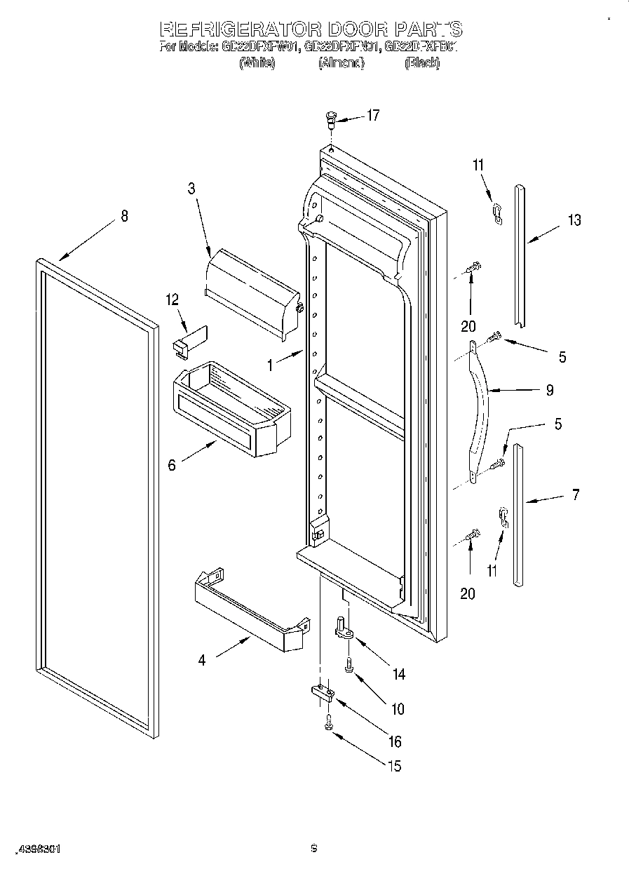 07 - REFRIGERATOR DOOR