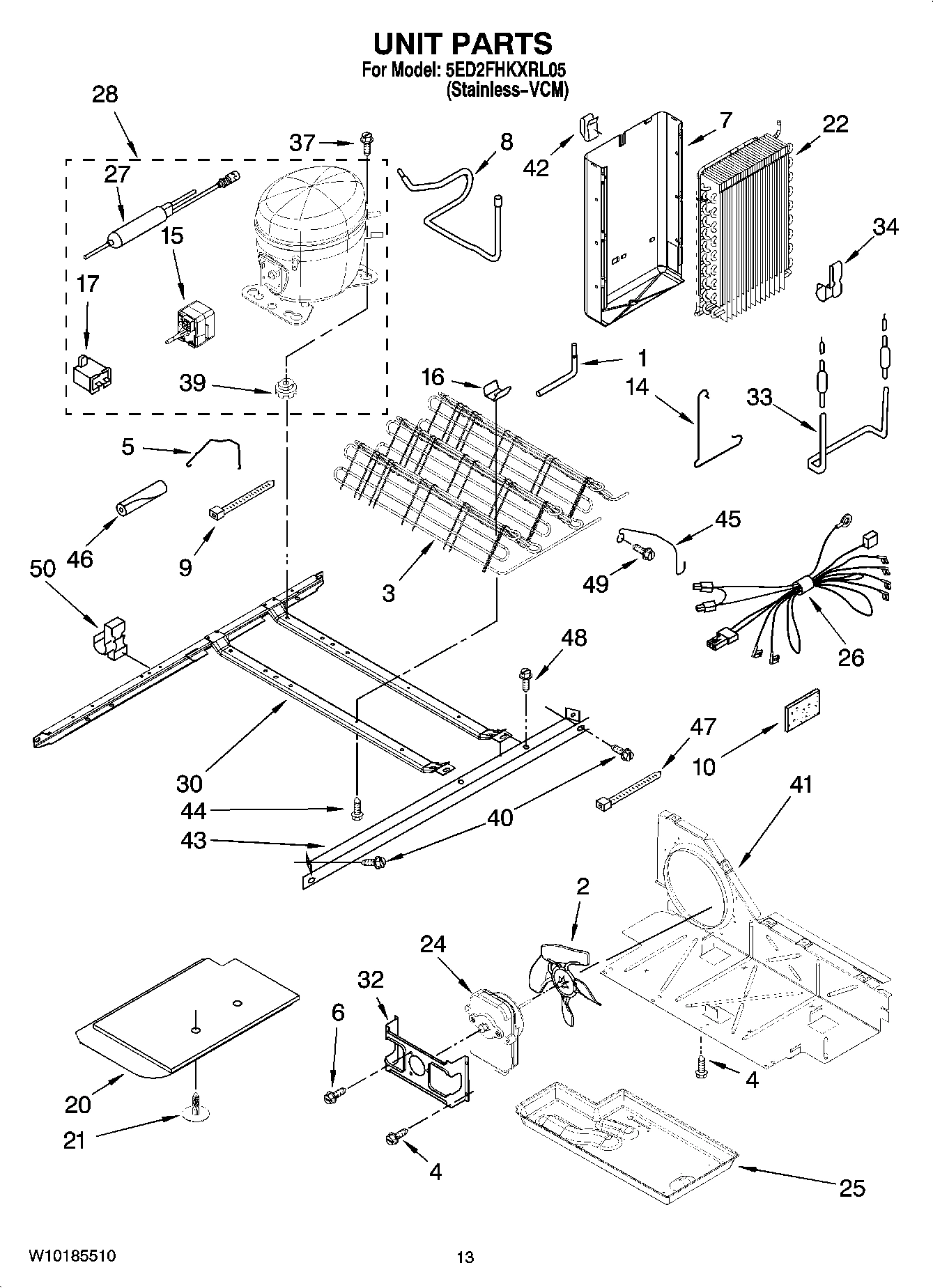 09 - UNIT PARTS, OPTIONAL PARTS (NOT INCLUDED)