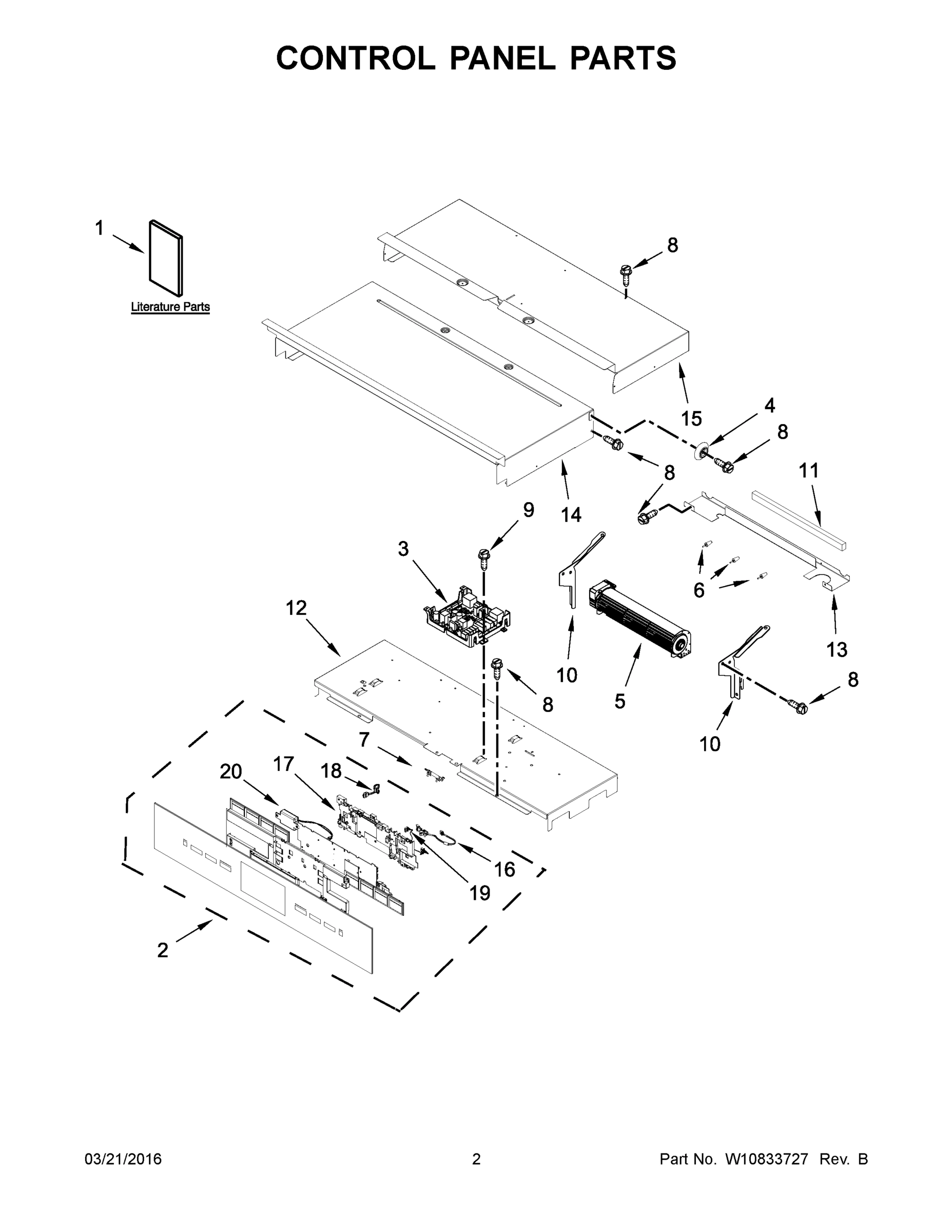 02 - CONTROL PANEL PARTS