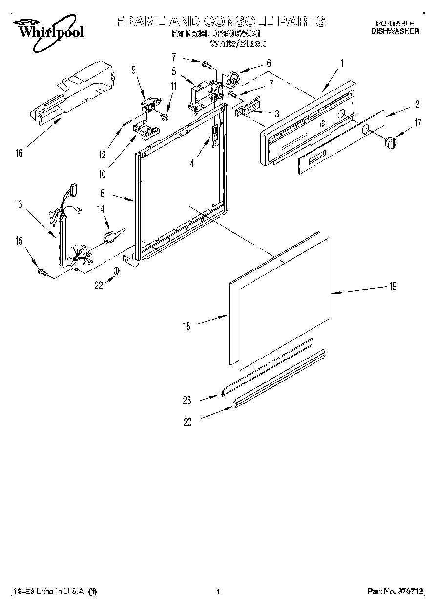 01 - FRAME AND CONSOLE