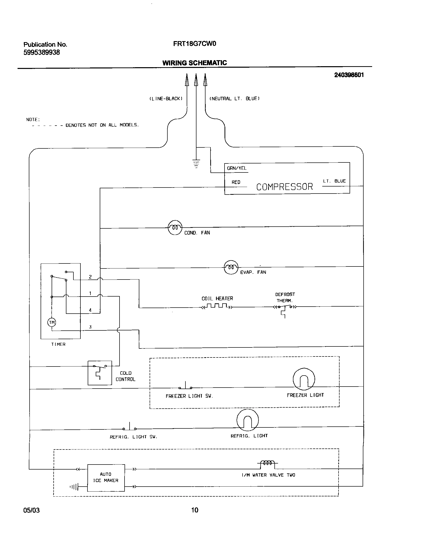 10 - WIRING SCHEMATIC