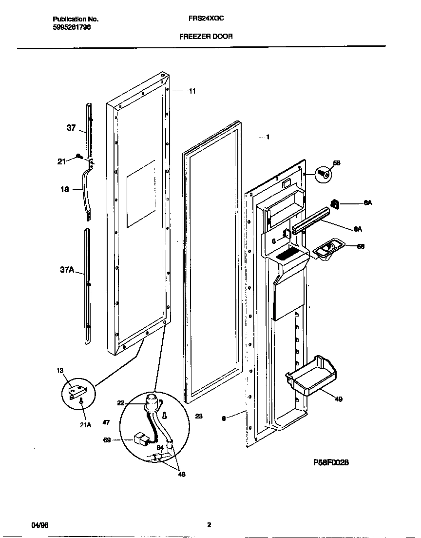 02 - FREEZER DOOR