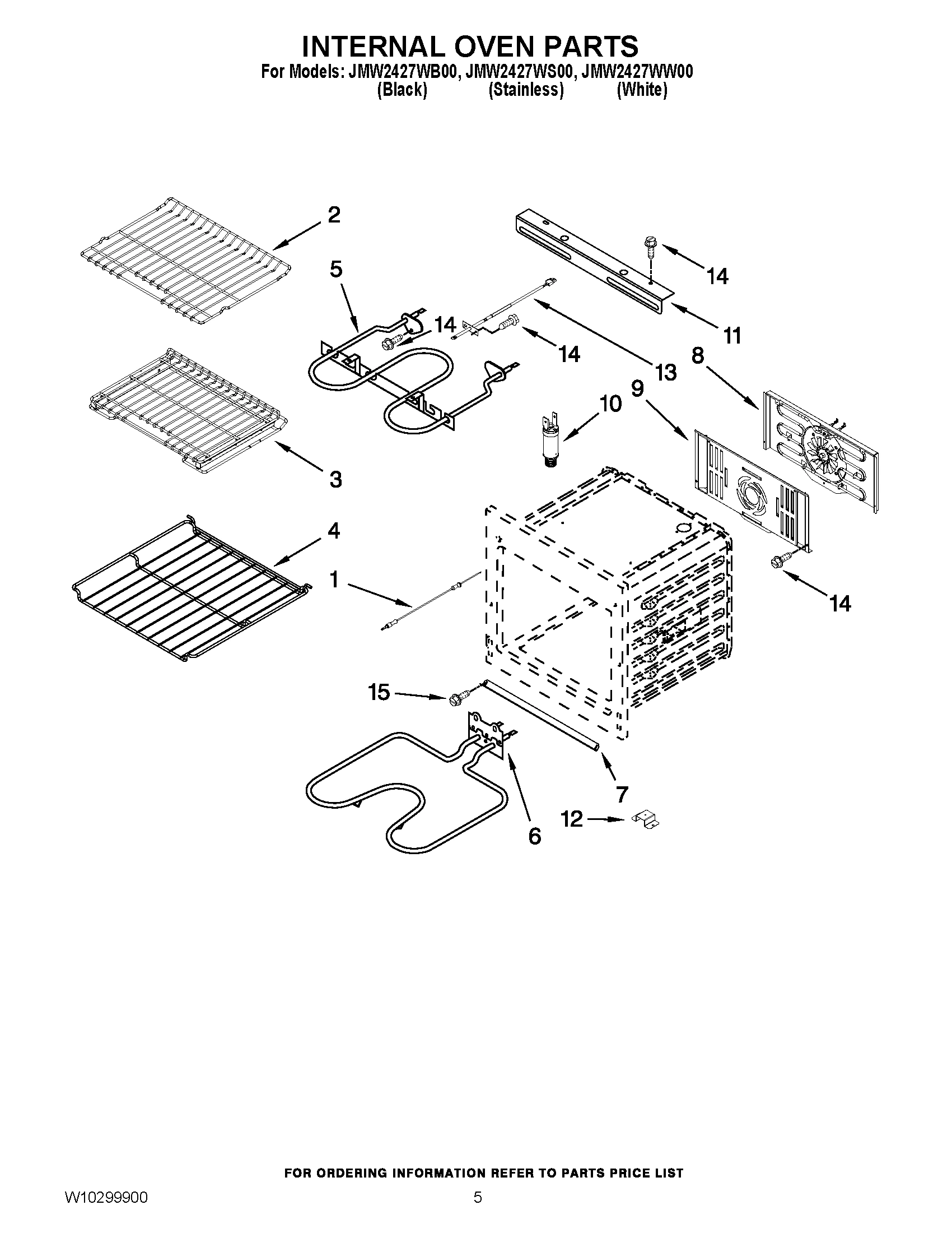 03 - INTERNAL OVEN PARTS