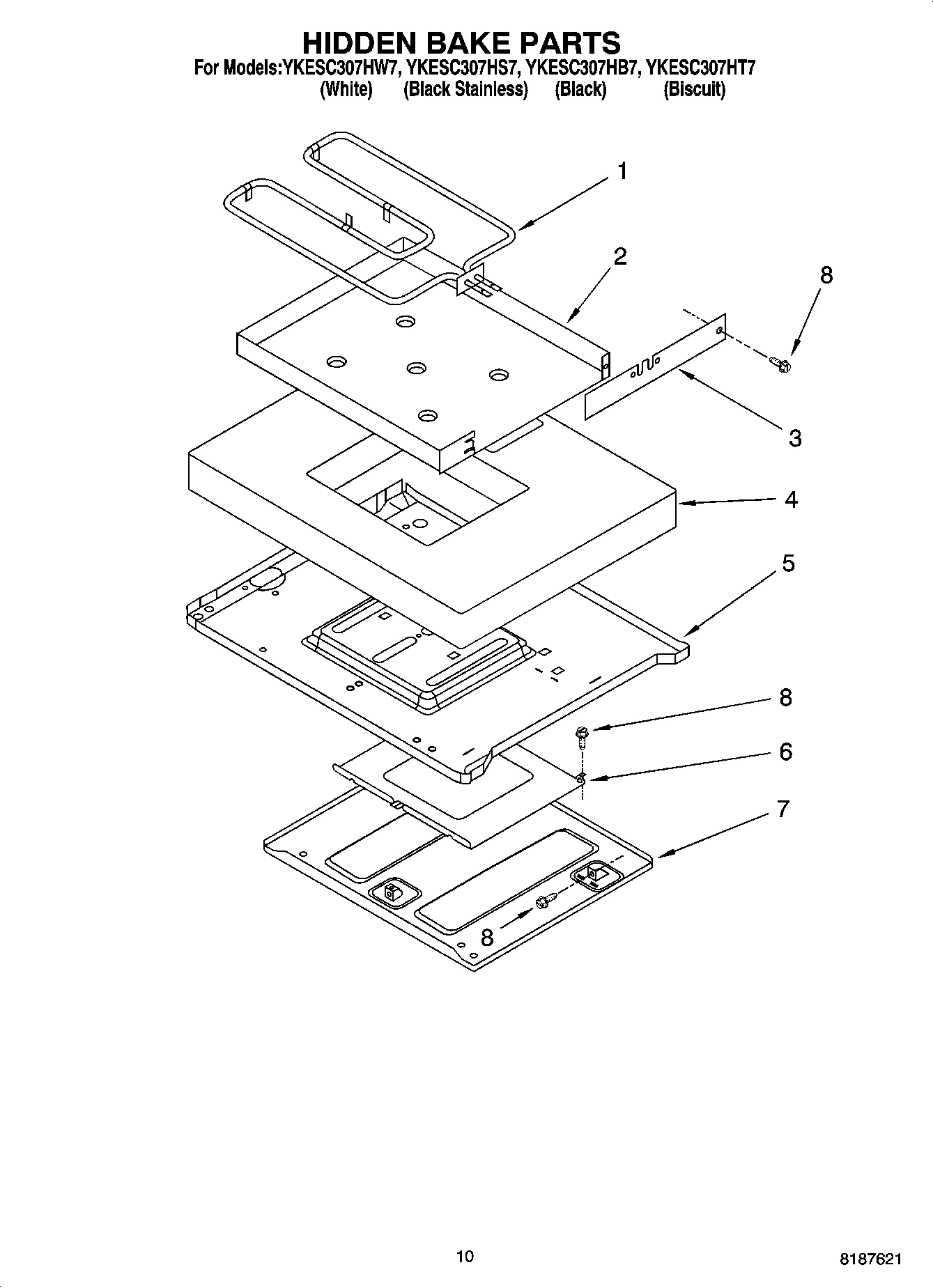 07 - HIDDEN BAKE PARTS, MISCELLANEOUS PARTS