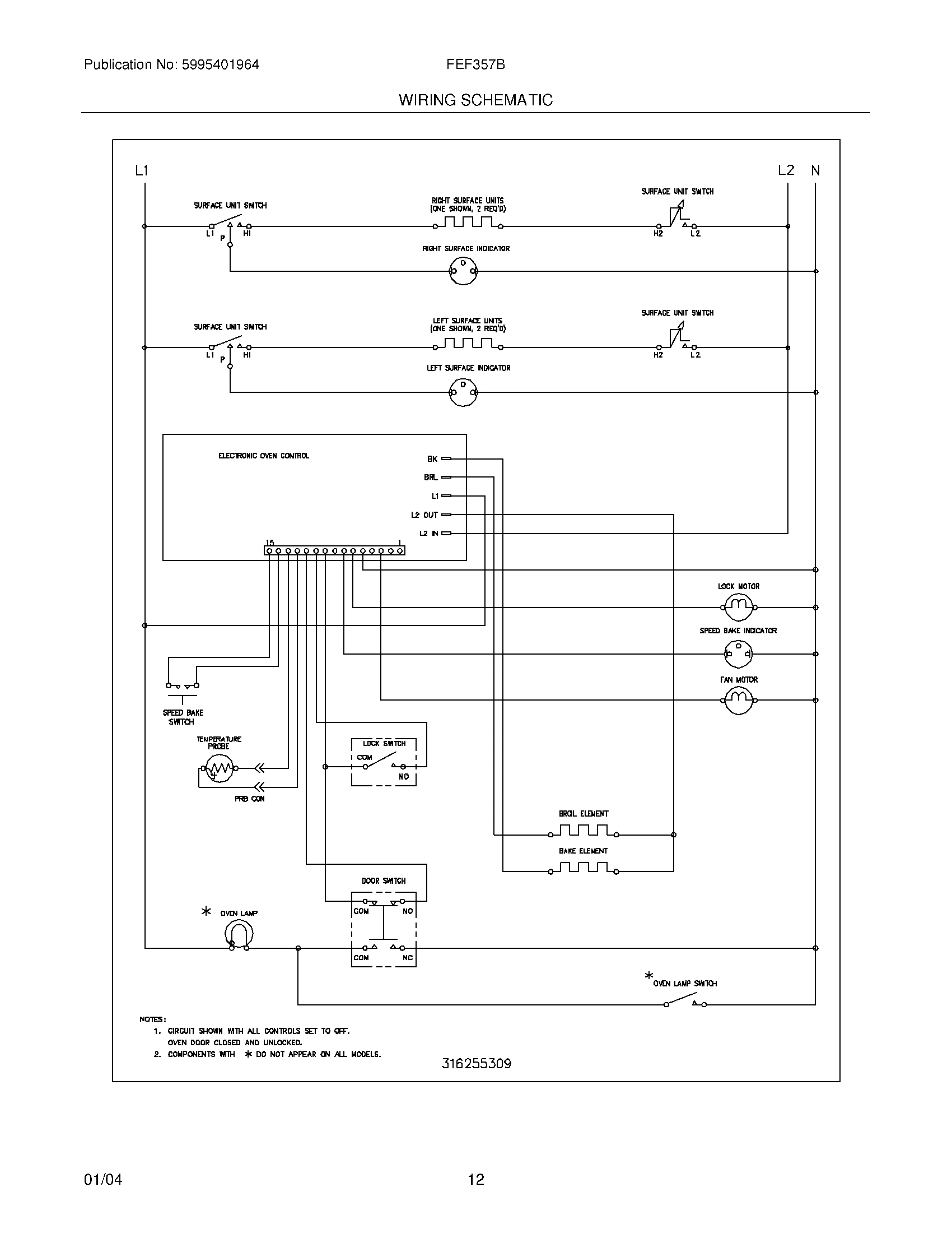 10 - WIRING SCHEMATIC