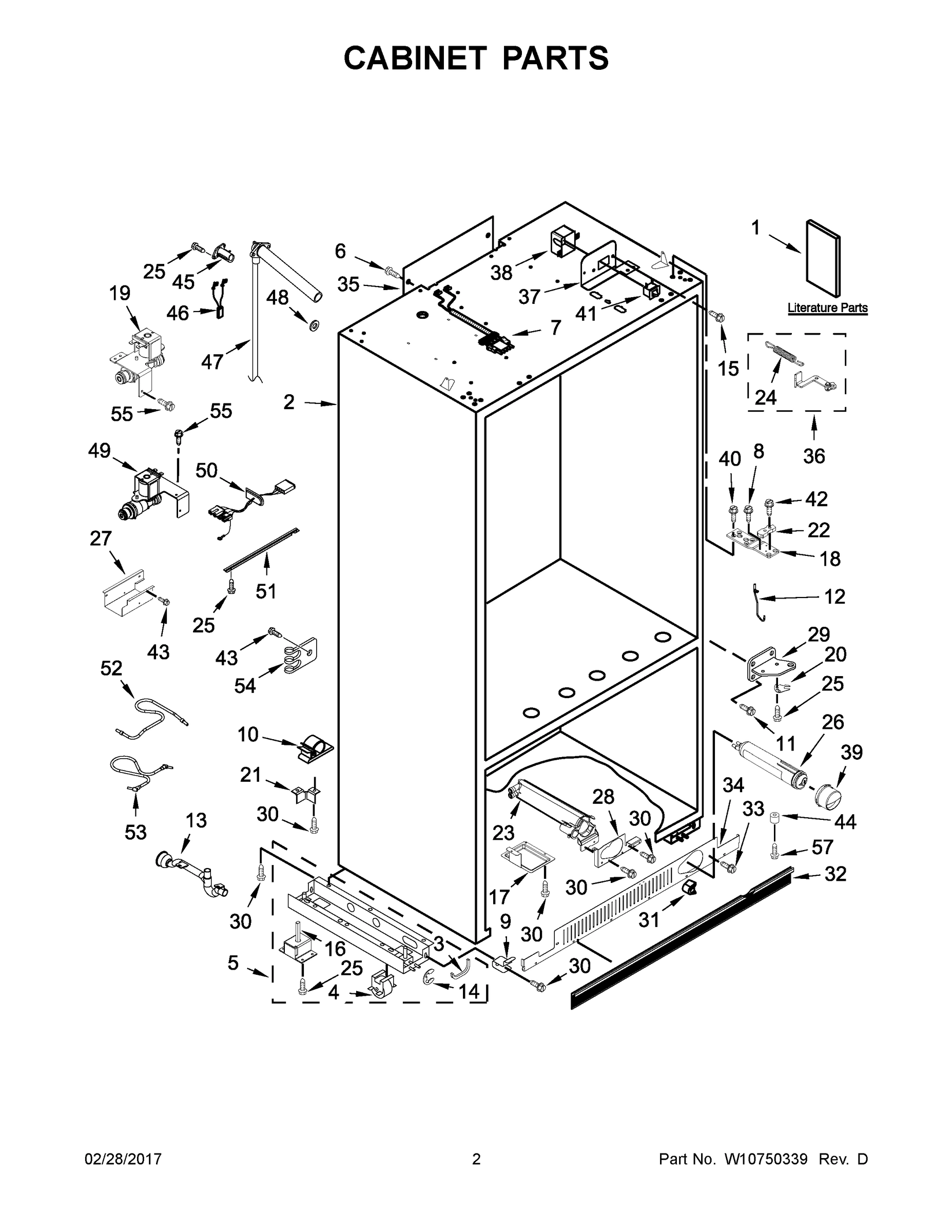 02 - CABINET PARTS