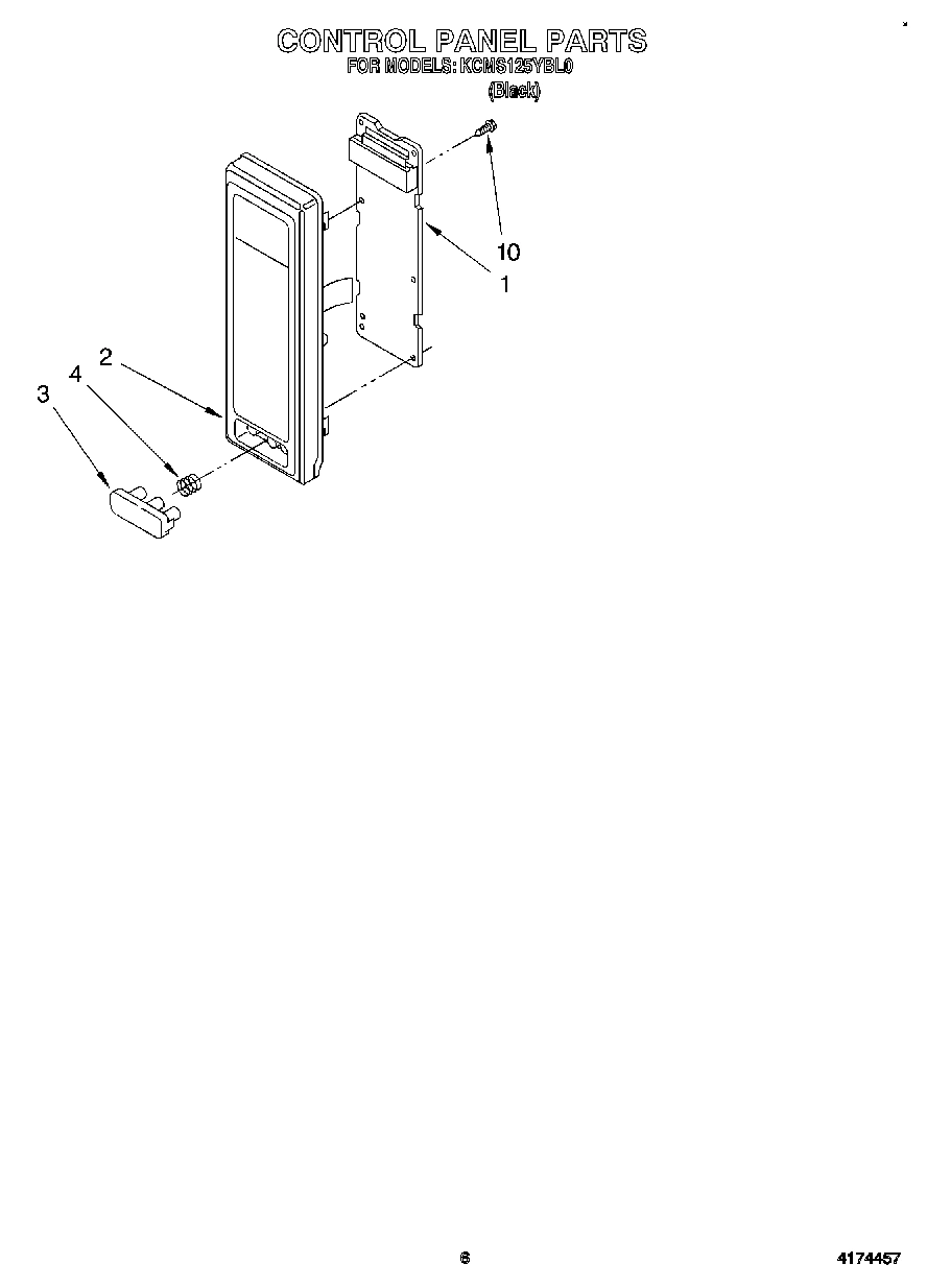 06 - CONTROL PANEL, LIT/OPTIONAL
