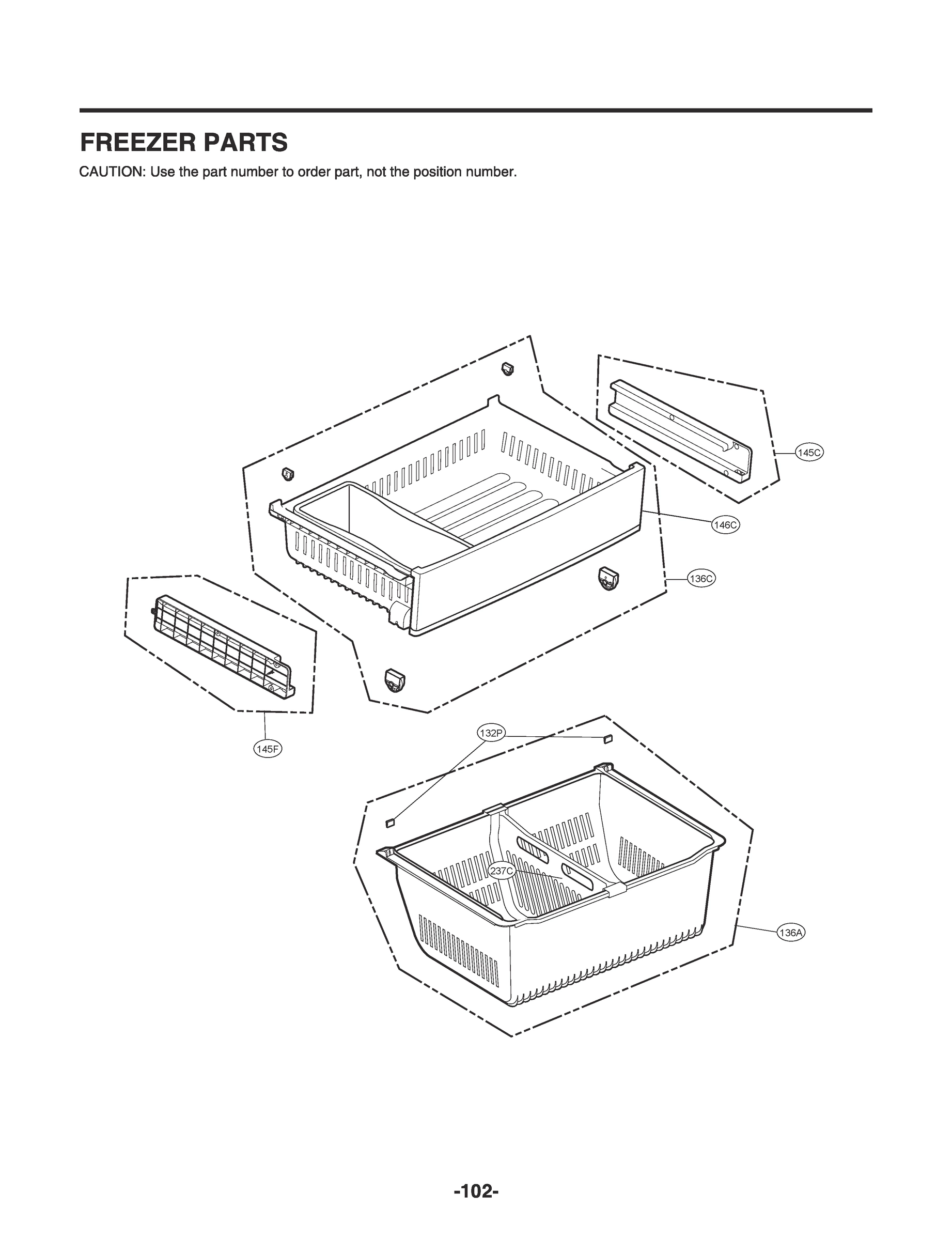 FREEZER PARTS