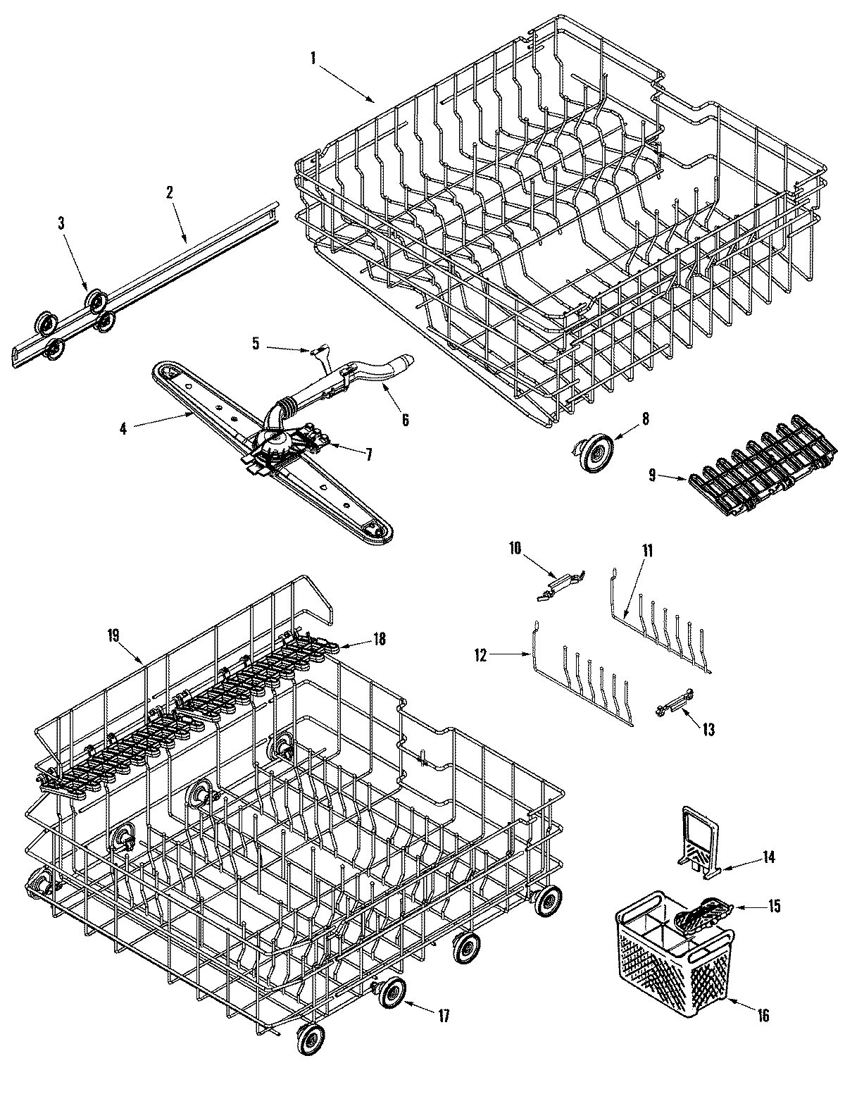 05 - TRACK & RACK ASSEMBLY