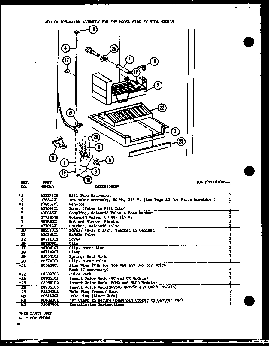 02 - ADD ON ICE-MAKER