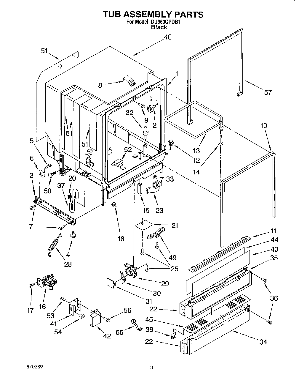 03 - TUB ASSEMBLY