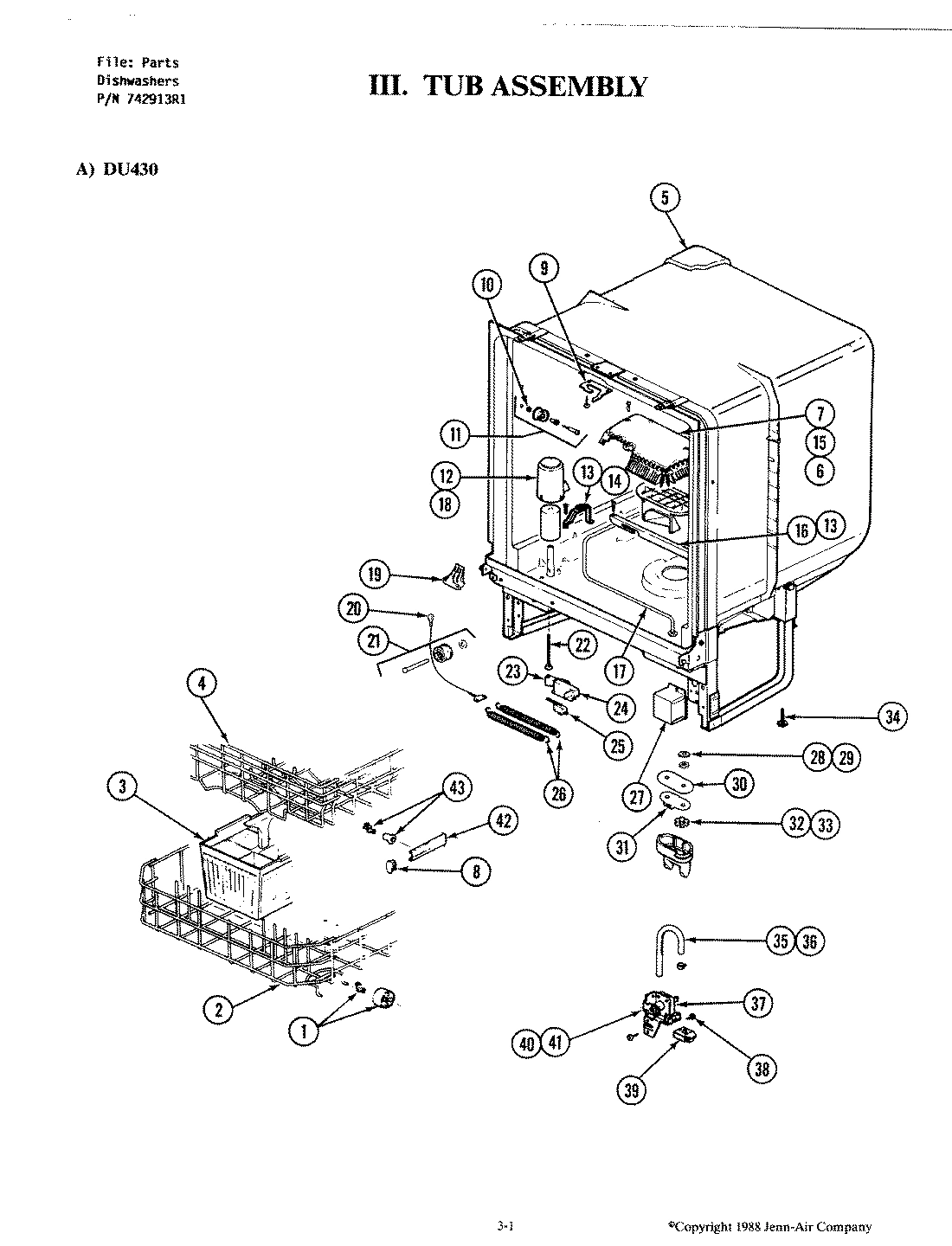 04 - TUB ASSEMBLY
