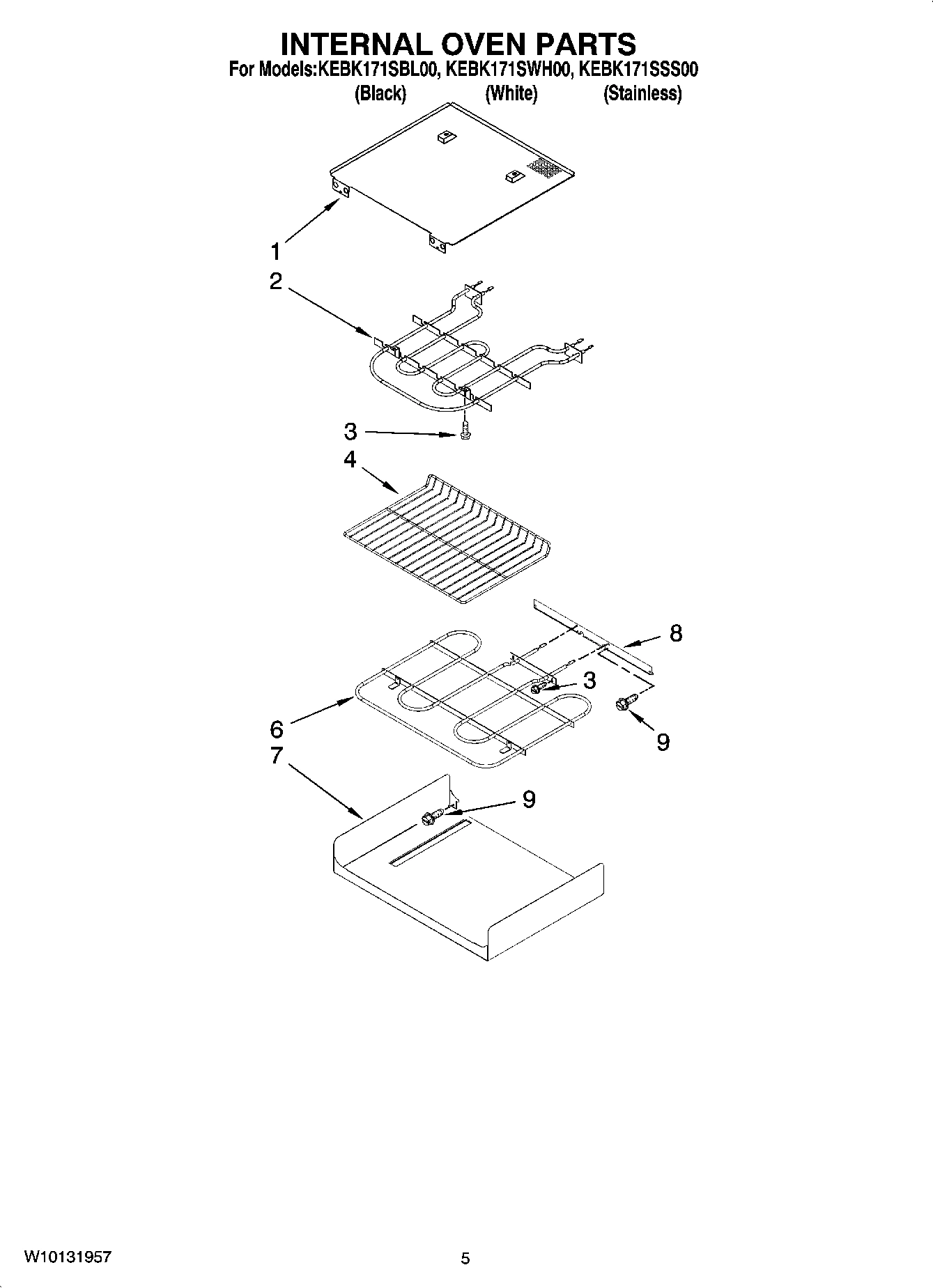 04 - INTERNAL OVEN PARTS