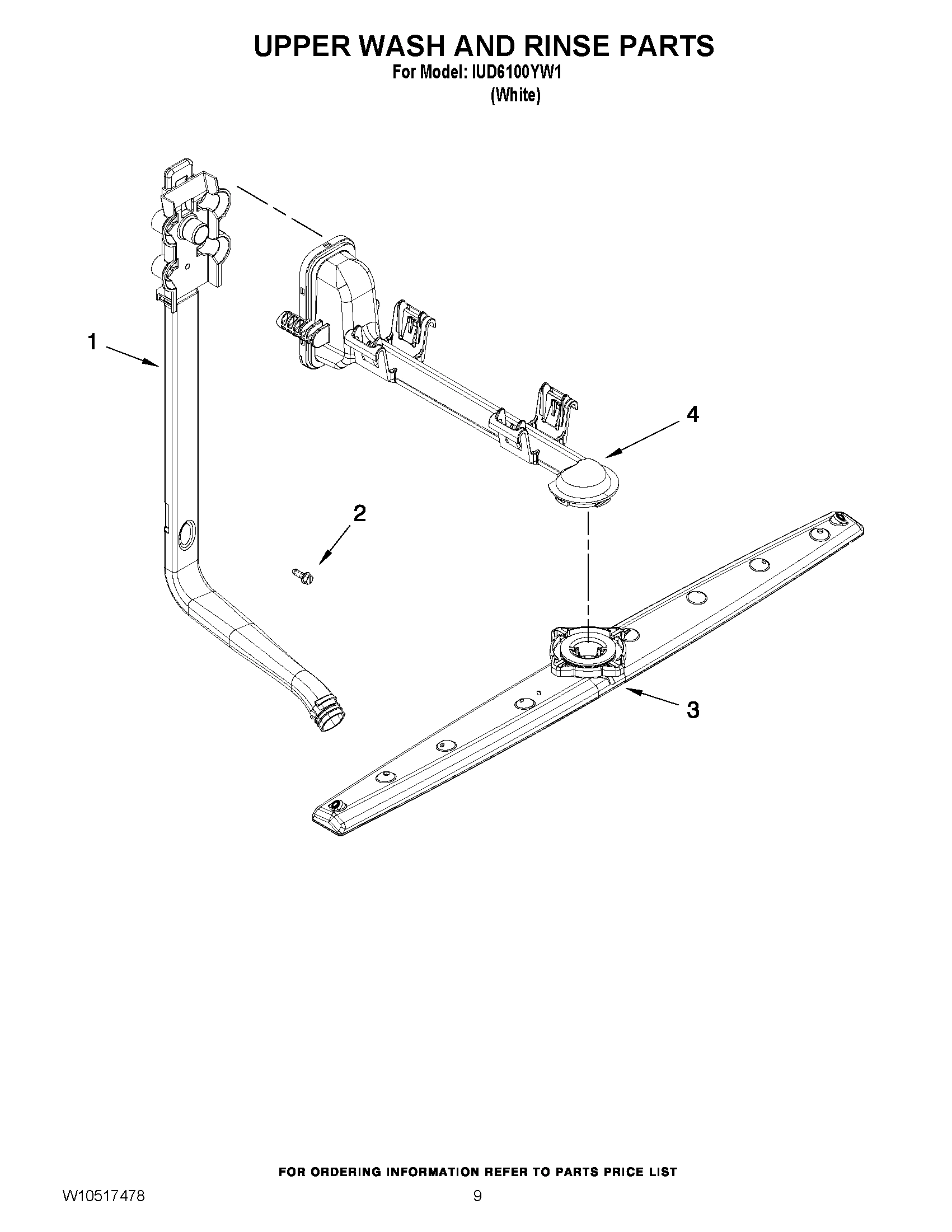 07 - UPPER WASH AND RINSE PARTS