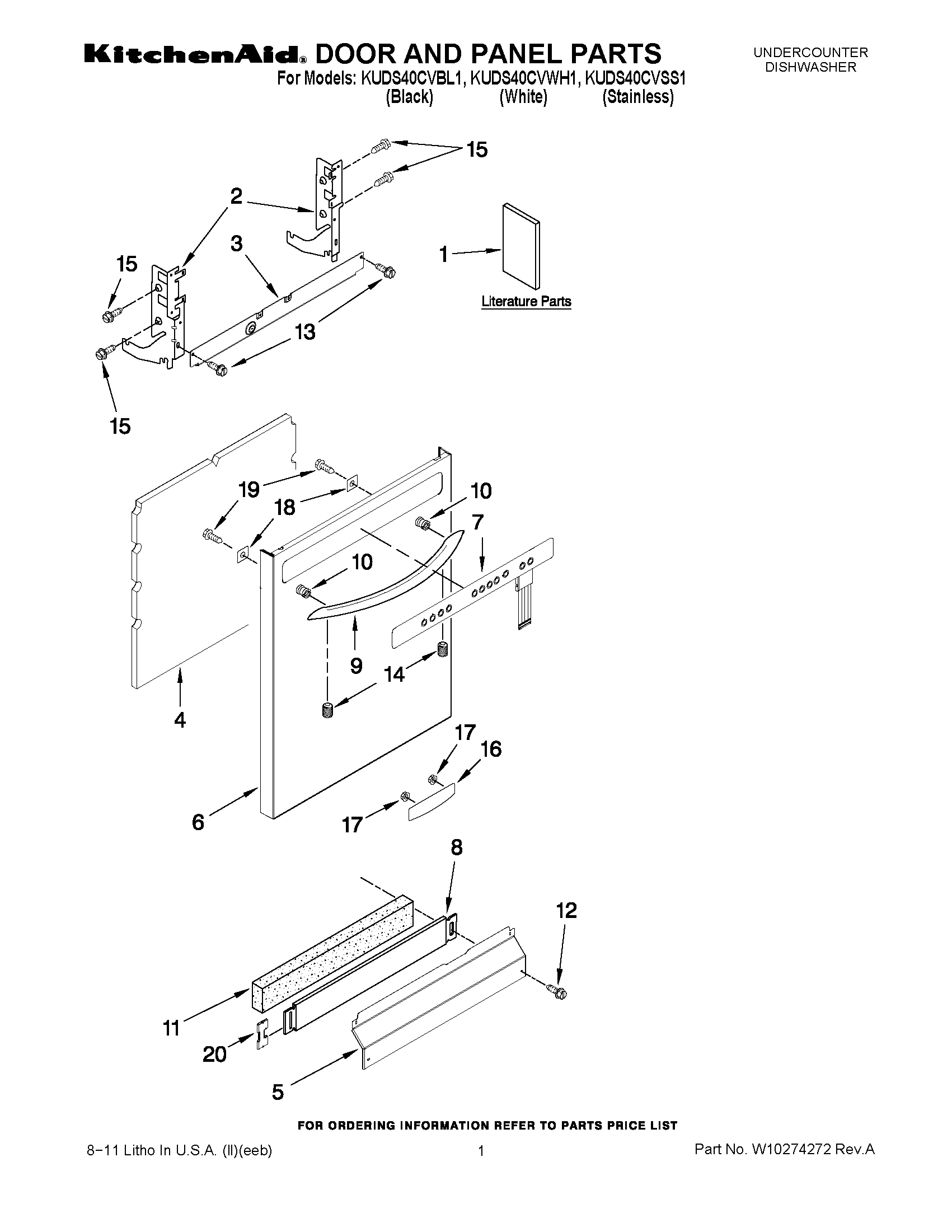 01 - DOOR AND PANEL PARTS