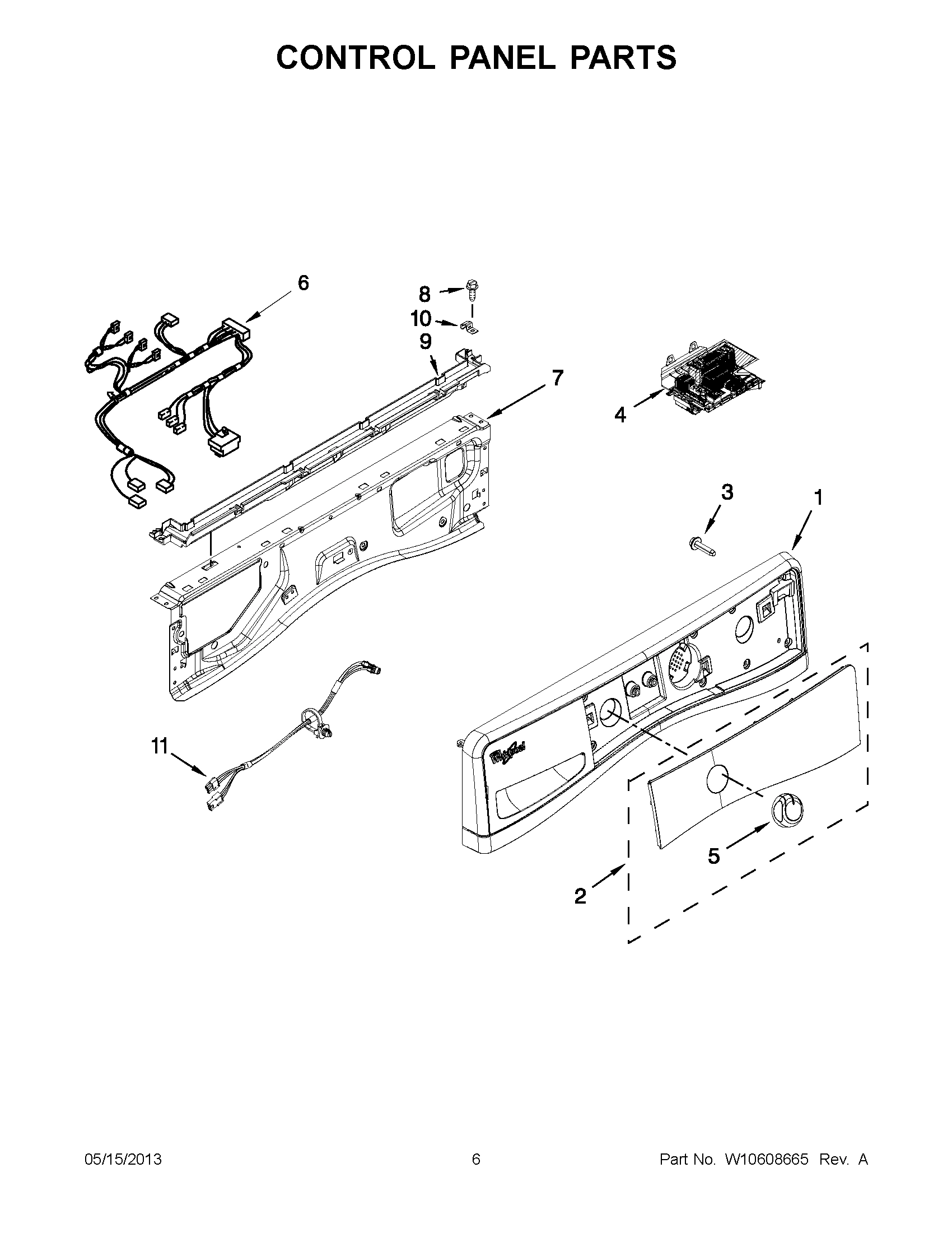 03 - CONTROL PANEL PARTS