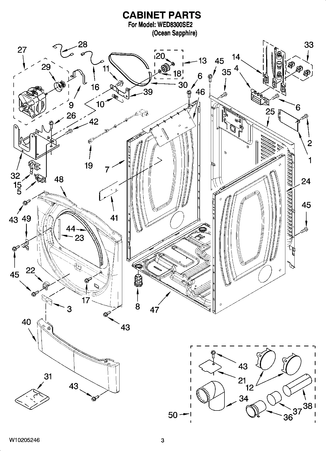 02 - CABINET PARTS