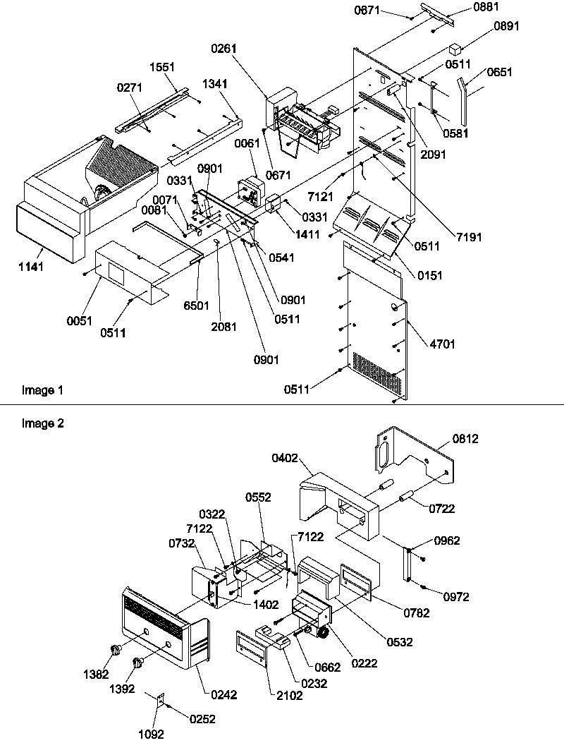 08 - ICE MAKER/CONTROL ASSEMBLIES
