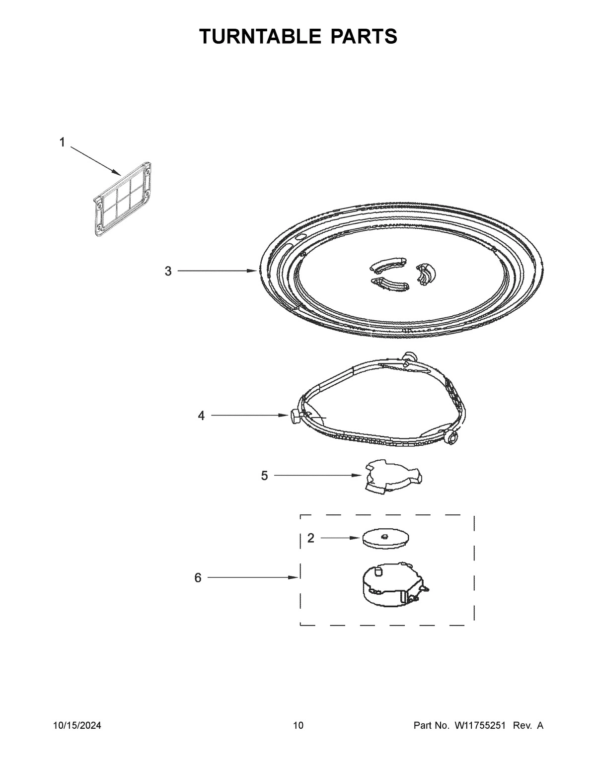 06 - TURNTABLE PARTS