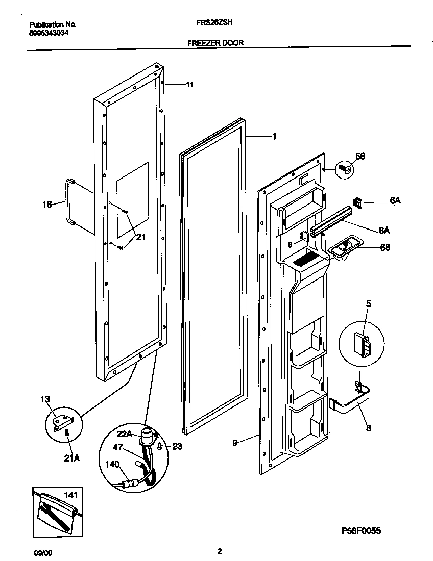 02 - FREEZER DOOR