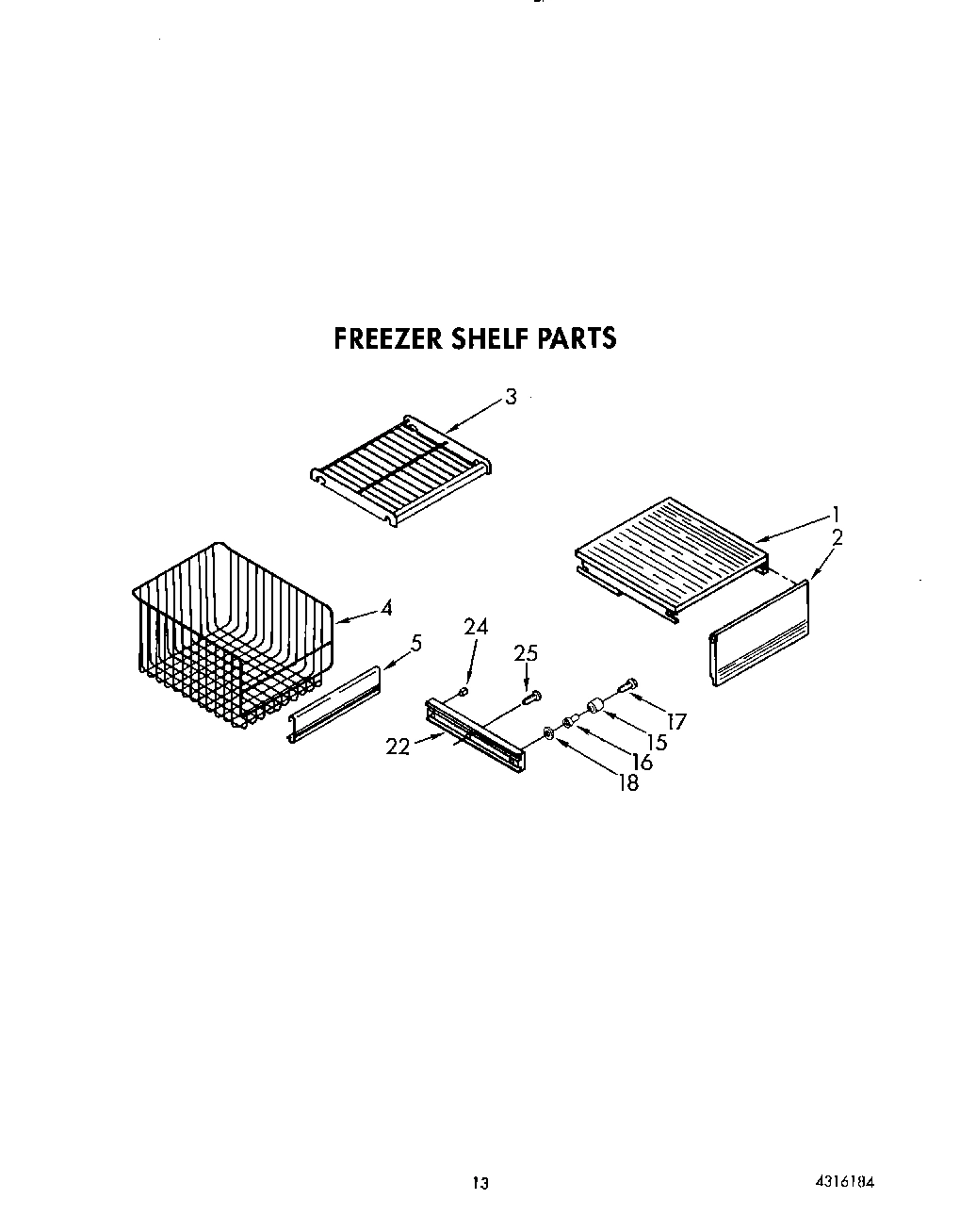 10 - FREEZER SHELF