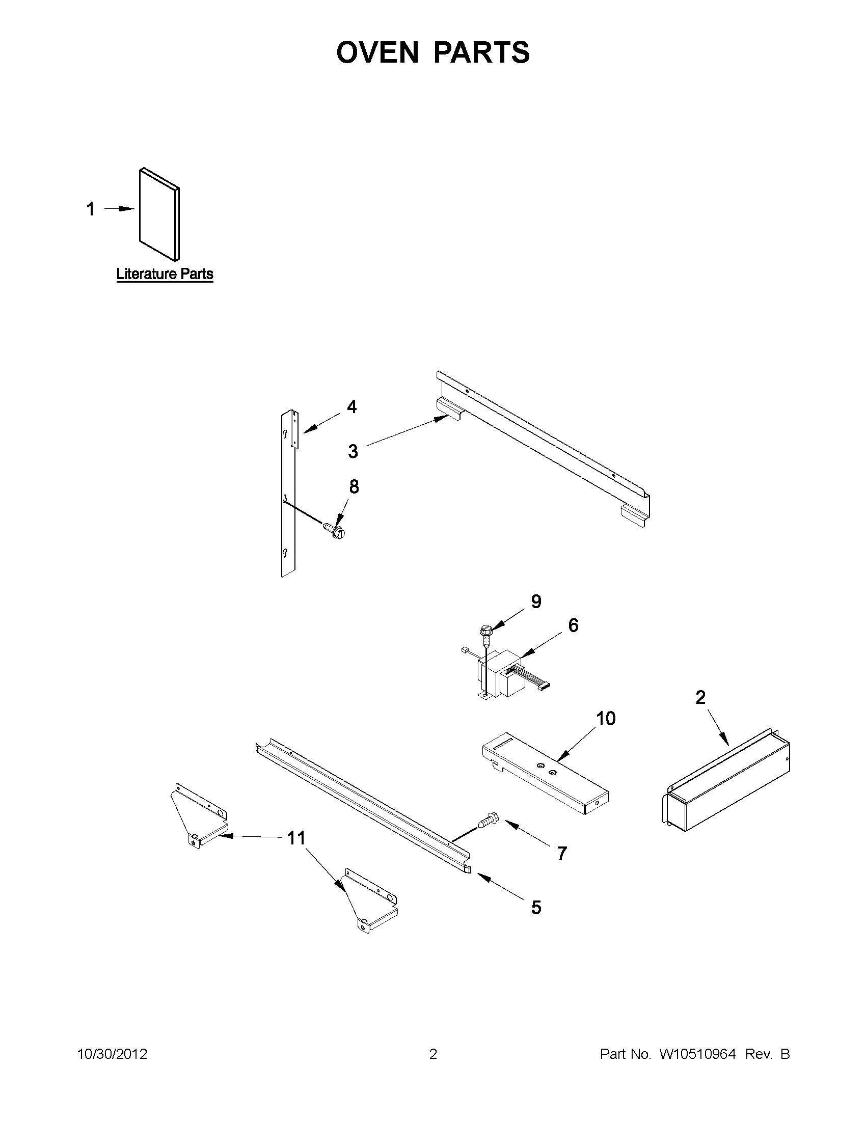 01 - OVEN PARTS